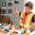 Liberry Kids Tool Set Pretend Toy for 3 4 5 Years Old with Costume
