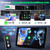 Car Stereo for Nissan Frontier 2001-2004 with Wireless Carplay Android Auto, 7’’ Touch Screen Upgrade for Frontier Head Unit, GPS, WiFi, HiFi, Bluetooth, FM, SWC, Mic, Backup Cam, 2+32GB