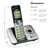 VTech CS6529 1-Handset Cordless Phone with Answering Machine, Caller ID/Call Waiting, DECT 6.0, Handset Speakerphone, Silver/Black