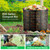 VIVOSUN 500 Gallon Outdoor Compost Bin, Expandable Composter