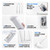 usmile C10 Portable Water Flosser for Travel, 95-Day Battery, IPX7, Black