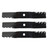 (3) Mulching Blades M164016 Fits John Deere 54in X738 X739 X750 X754