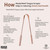 MasterMedi Pure Copper Tongue Scraper for Adults, Tongue Scrubber for Bad Breath, Easy to Use, Tongue Cleaner for Oral Care & Hygiene (Copper Pack of 3)
