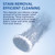 Retainer & Denture Cleaner KIt - Mouth Night Guard Whitening Case - 120 Cleanser Tablets, Guard Bath Cup