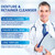 Retainer & Denture Cleaner KIt - Mouth Night Guard Whitening Case - 120 Cleanser Tablets, Guard Bath Cup