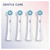 Oral-B iO Gentle Care Replacement Brush Heads, 4 Count, Soft Cleaning, Compatible with Oral-B iO Electric Toothbrushes