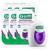 GUM Expanding Waxed Dental Floss, Unflavored Woven Floss, 6-Pack