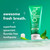 Hello Superfresh Natural Spearmint Fluoride Free Toothpaste for Bad Breath, 5 Oz, Minty Bad Breath Toothpaste, Cool and Refreshing Taste, Helps Whiten Teeth and Reduce Plaque, SLS Free, Vegan, 3 Pack