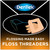 DenTek Floss Threaders for Braces, Bridges & Dental Implants, 50 Ct, 6 Pack