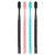 Oral-B 3D White Brilliance toothbrushes, 4 Count Toothbrush Extra Soft, Tough on Plaque, Gentle on Gums, whitening Tooth Brush
