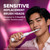 Reach Sensitive Replacement Toothbrush Heads, White, 2 Ct, Fits All Oral-B iO Electric Toothbrushes, Gentle Triple-Action Ultra-Soft Bristles to Polish Away Stains, Remove Plaque, Care for Gums