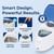 iSonic F3900 Ultrasonic Retainer Cleaner Machine for Dentures & Aligners