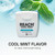 REACH Cool Mint Dental Floss, Fresh Mint, Plaque Remover for Teeth, Shred Resistant, Waxed, Easy on Gums & Teeth, Fresh Breath, Oral Care, PFAS Free, for Adults & Kids, 6 Pack, 55 yd