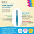 RADIUS Tiny Totz Toothbrush, Toddler Toothbrush for Ages 1+ Years, Extra Soft Plant Based Bristles, Cornerless Head, BPA Free, ADA Accepted, Made in USA, Periwinkle, Mint & Yellow, Pack of 3