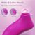 2026 New Upgrade Mode Licking Sensory Toys Woman,Clitotial Sucker Powerful Clitioral Stimulant Tool, Vacuum Case & Tongue Licker & 3X Suction & 9X Vibration Mode Quite Watererproof GJA63