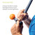 TRIGGERPOINT PERFORMANCE THERAPY AcuCurve Massage Cane for Neck, Back and Shoulders, Gray/Orange