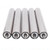 Stainless Steel Metal Rollers - 5 Pack Commercial Line Powerless Conveyor Rollers for Roller Conveyor