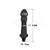 NUHUi Premium Black Massage Gun Attachments, Set of 4 – Dual-Size Compatible (12-13mm & 18-19mm) with Soft-Touch Surface (Large for 18-19mm)