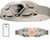 SKG W9 Pro FSA Lower Back Massager for Strain Relief Deep Tissue