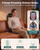 Snailax Shiatsu Back Massager with Heat, Massage Chair Pad Gift for Her Him