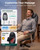 Snailax Shiatsu Back Massager with Heat, Massage Chair Pad Gift for Her Him