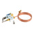 1Set Q314A4586 Pilot Burner with Thermocouple Assembly for Gas Furnaces Boilers Water Heaters Natural Propane Gas Pilot Burner,Practical