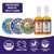 Badger Organic Ginger Massage Oil, 4 fl oz Glass Bottle