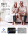 FIT KING Upgraded Cordless Calf Massager for Circulation, Rechargeable Leg Compression Massager for Pain Relief, Relax, Edema & Muscle Recovery, 3 Modes Intensities, Gift for Mom Dad, Athlete