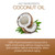 Bon Vital' Coconut Massage Oil, 8 Oz Bottle, Neutral Scent, Non-Greasy