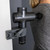 Zadro Hands Free Massage Gun Deep Tissue Door Mount Back Massager Handheld Clamp Tool Strong Grip Protects Door Easy Use