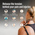 SIDEKICK Echo Muscle Scraper - Steel Gua Sha Tool - w/Patented Anti-Fatigue Grip - Full Kit Included – Designed for IASTM to Relieve Neck, Shoulder, Back and Muscle Pain - (Stainless Steel)