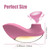 2026 Air Pulse Massager for Women, Dynamic Motion and Vibration Tool, 10 Modes, USB Charging, Waterproof, Soft Silicone for Home Relaxation
