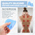 TrelaCo 12 Pcs 2 Size Cupping Therapy Set Silicone Anti Cellulite Cupping Kit for Massage Therapy Cupping Therapy Set Vacuum Suction Cup for Arthritis Relief, Pain Reduction Adults Home Use(Blue)