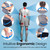 LiBa Back and Neck Massager 2-Pack Trigger Point Hook Therapy Blue