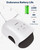 CINCOM Cordless Hand Massager with Heat and Compression, White