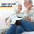 IeBilif Cordless Knee Massager with Large LED Screen, Heated and Vibration