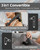 3-in-1 Detachable Mini Massage Gun Deep Tissue with Extension Handle