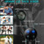 Elefor Massage Gun Deep Tissue,Percussion Back Massager Gun for Athletes Muscle Massage Gun for Pain Relief with 8 Massage Heads & 20 Speeds (Matte Black)