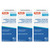 Rugby Sodium Chloride Hypertonicity Ophthalmic Eye Solution 5% - Sodium Chloride Eye Drops for Temporary Corneal Edema Symptom Support - Alcohol-Free - 0.5 Fl. Oz. (3-Pack)