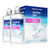 Bausch + Lomb Sensitive Eyes Saline Solution for Contacts, 12 oz 2-Pack