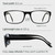 Gaoye Reading Glasses Blue Light Blocking, Readers for Women Men Anti Glare Filter Lightweight Spring Hinge Eyeglasses (5-pack Light Black with Case, 1.75)