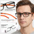 Missfive 2 Pack Sporty-Comfort Progressive Multifocus Reading Glasses Men, Super Flexible TR90 Frame with Anti-slip Rubber Tips, Anti-Blue Light Multifocal Computer Readers for Near Range, 2.50x