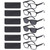 BLOEXCLU 6 Pack Reading Glasses for Women Men Blue Light Blocking Spring Hinge Computer Readers, Anti Eyestrain/Glare (6 Mixed C8, 2.25, Diopters)