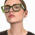livho Oversized Blue Light Blocking Glasses for Women - Tortoise + Olive