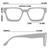 livho Oversized Blue Light Blocking Glasses for Women - Tortoise + Olive