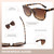 FEIVSN 3 Pack Bifocal Reading Sunglasses for Women Men Bi-focal Sun Readers PC Frame Fixed Hinge Dual Focal Clear Top Eyewear,+1.25