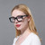 DXYXYO Reading Glasses for Women 1.75 Blue Light Blocking Men Oversized Computer Readers 3 Pack Black Retro Fashion Square