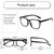 SIGVAN Progressive Multifocal Computer Glasses Women Men Blue Light Blocking Reading Glasses Spring Hinge Readers (2 Tortoise, 3.5)
