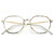 VISOONE Lightweight TR90 Blue Light Blocking Glasses Frame with Anti Computer Glare for Women and Men RANE
