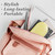 MoKo Double Eyeglass Case,Glasses and contact case 2 in 1 with Mirror